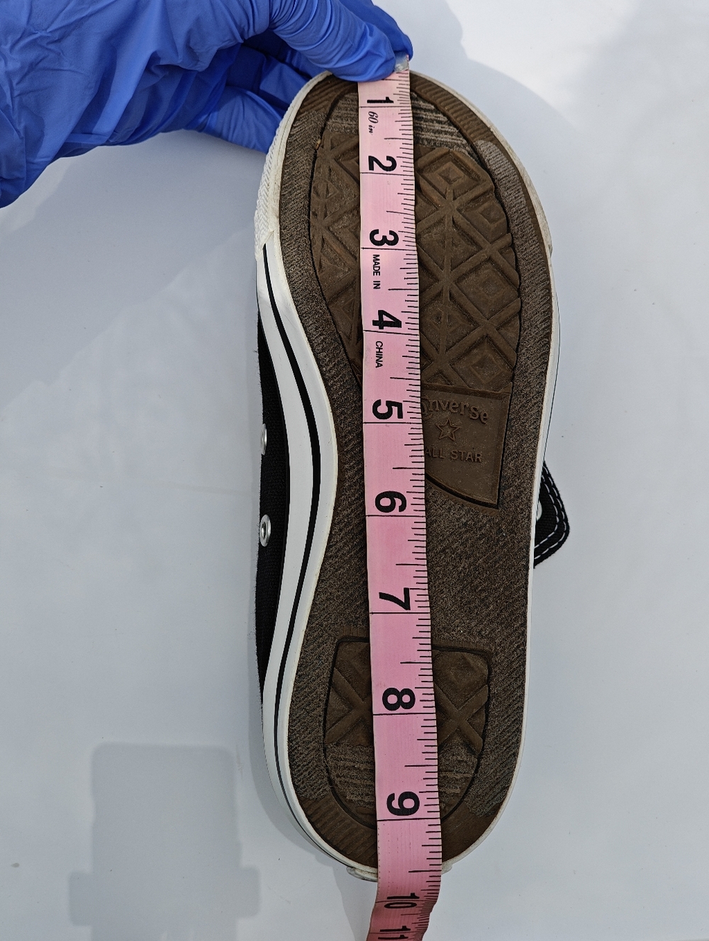 BLACK CONVERSE SNEAKERS - Picture 5 of 11
